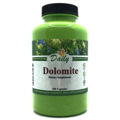 Daily Dolomite Reams Original bottle label