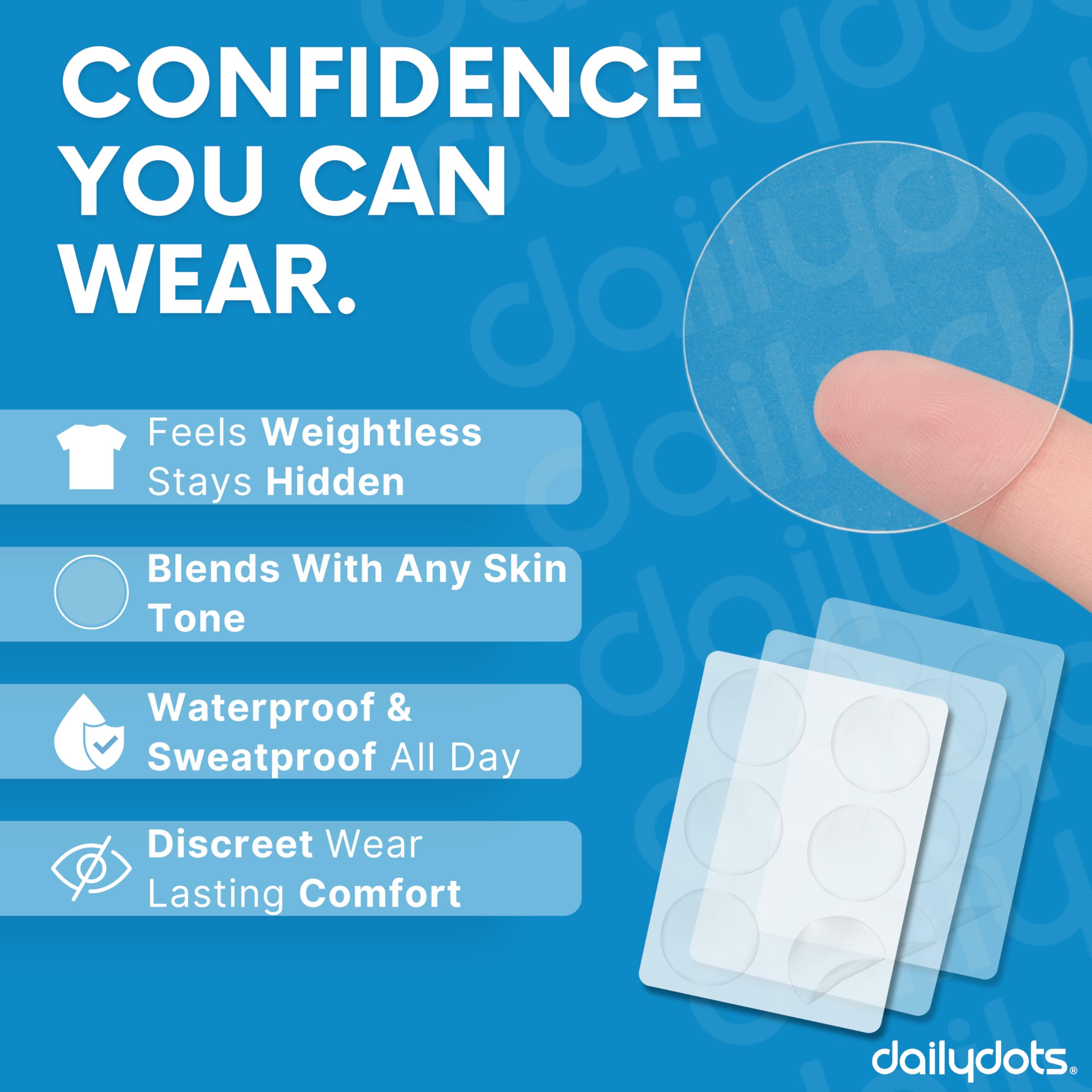 Person wearing a GLP-1 patch during daily activities