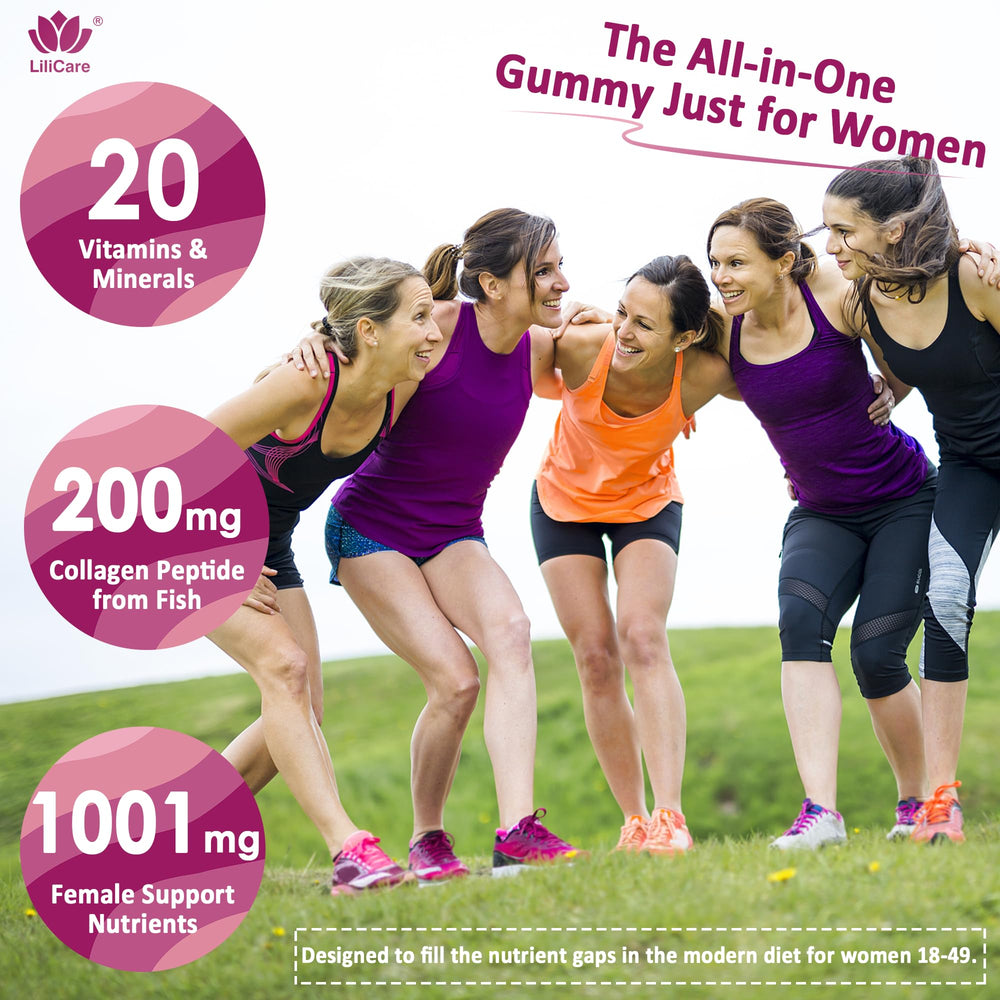 Daily energy and immune support for women vitamins