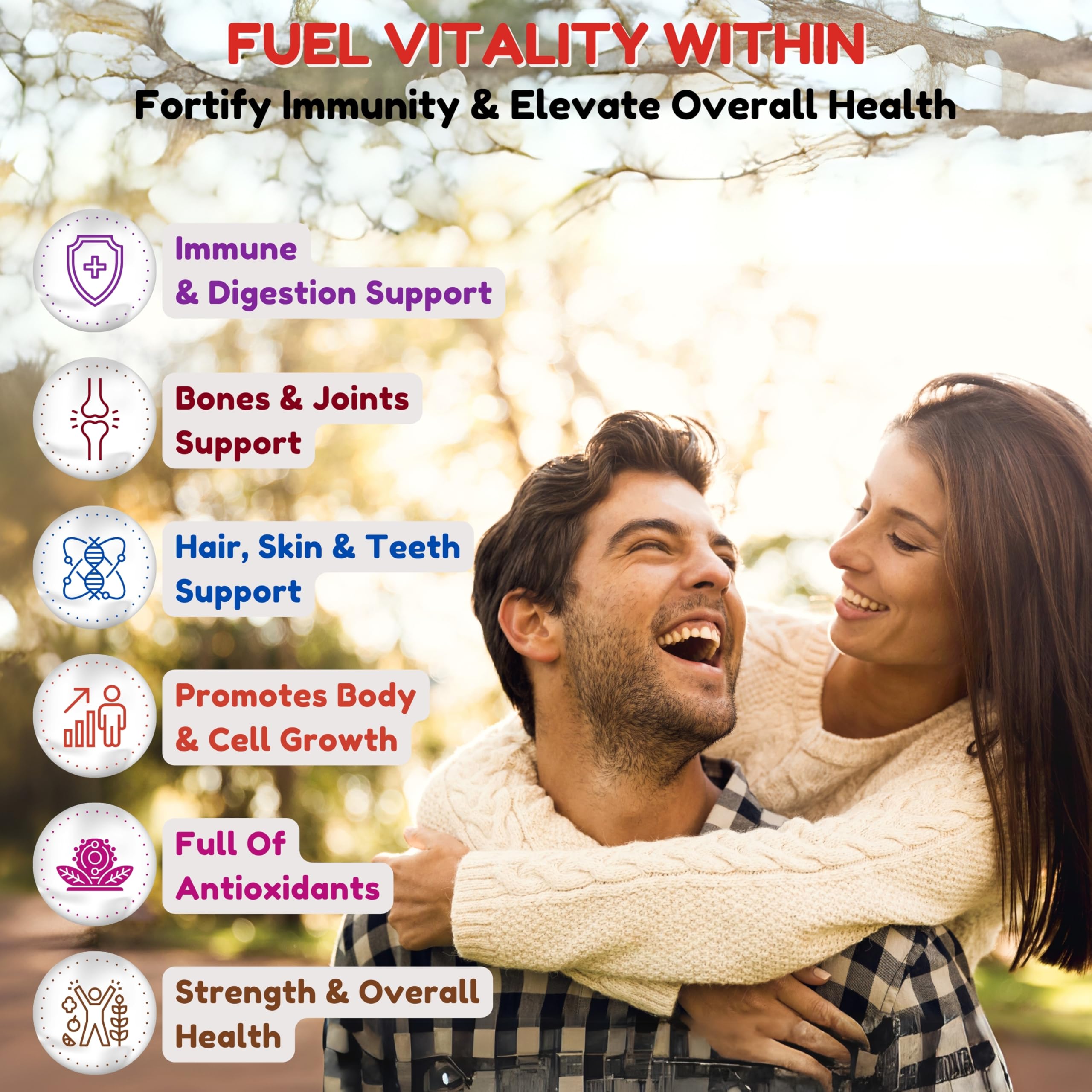 Daily essential nutrients gummy vitamins