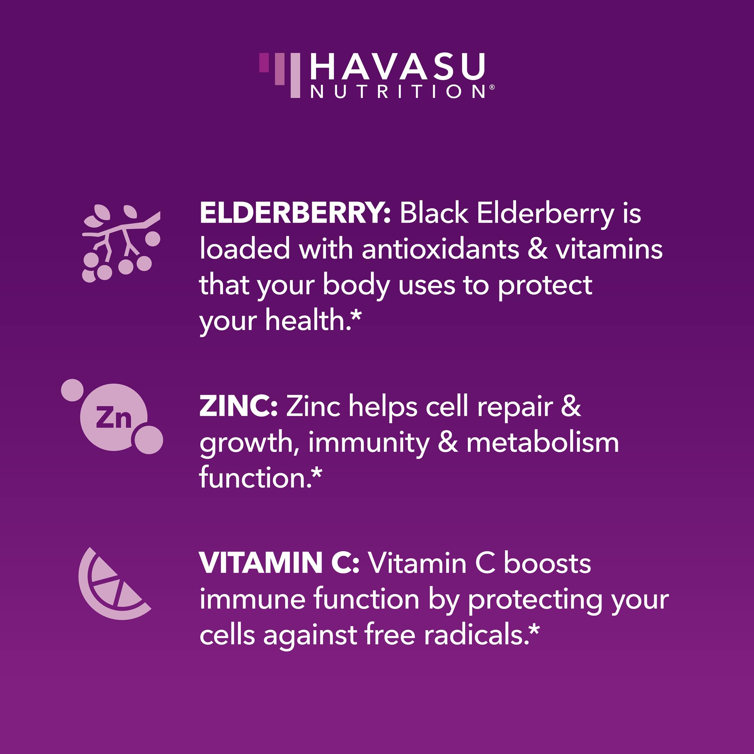 Elderberry immune-boosting gummies for daily defense