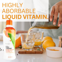 Kids daily immunity drink in a small bottle