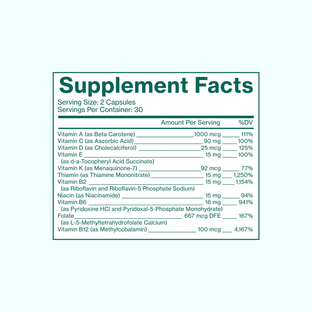 Daily Love serving size: 2 capsules per day