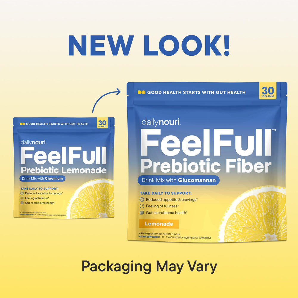 Pack of 30 FeelFull stick packs for daily use