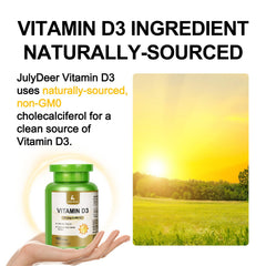 Daily serving size: 1 softgel with olive oil carrier