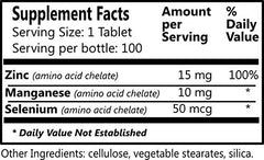 Tri-Min nutrition label and ingredients