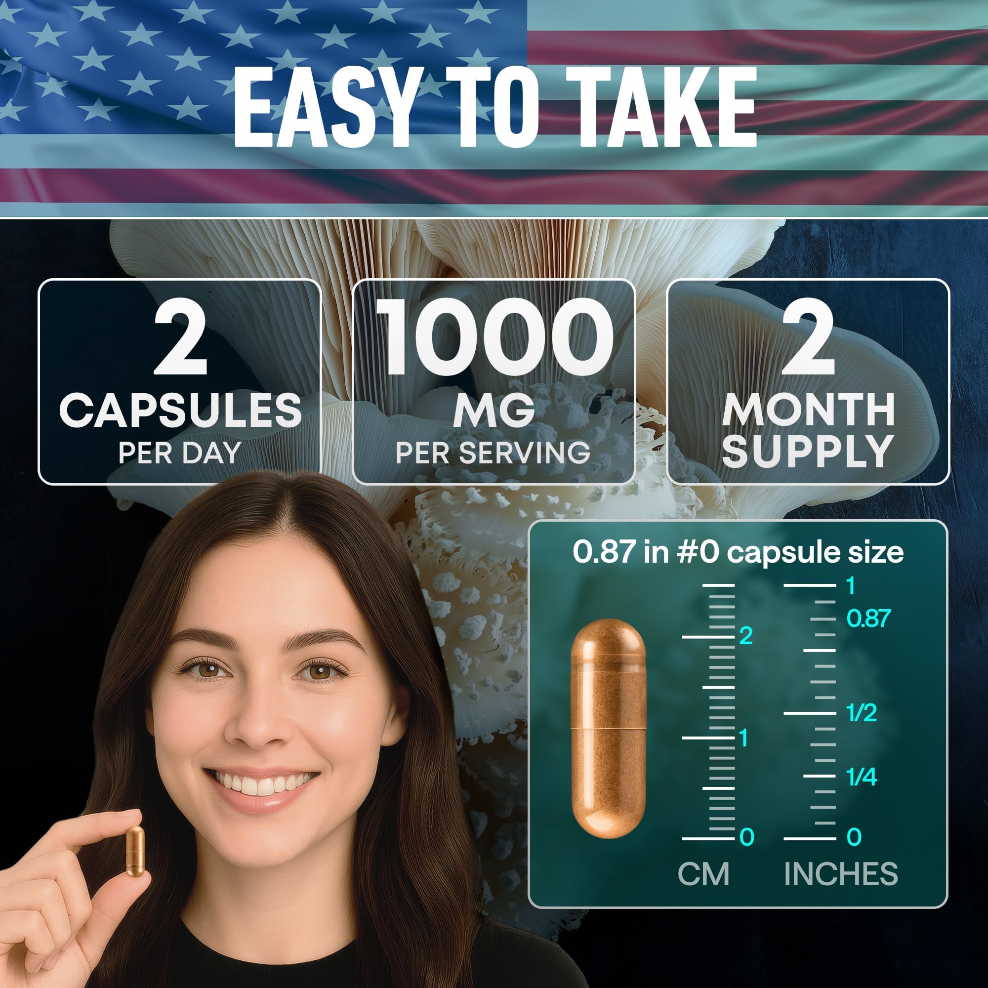 Capsules for convenient daily use with water