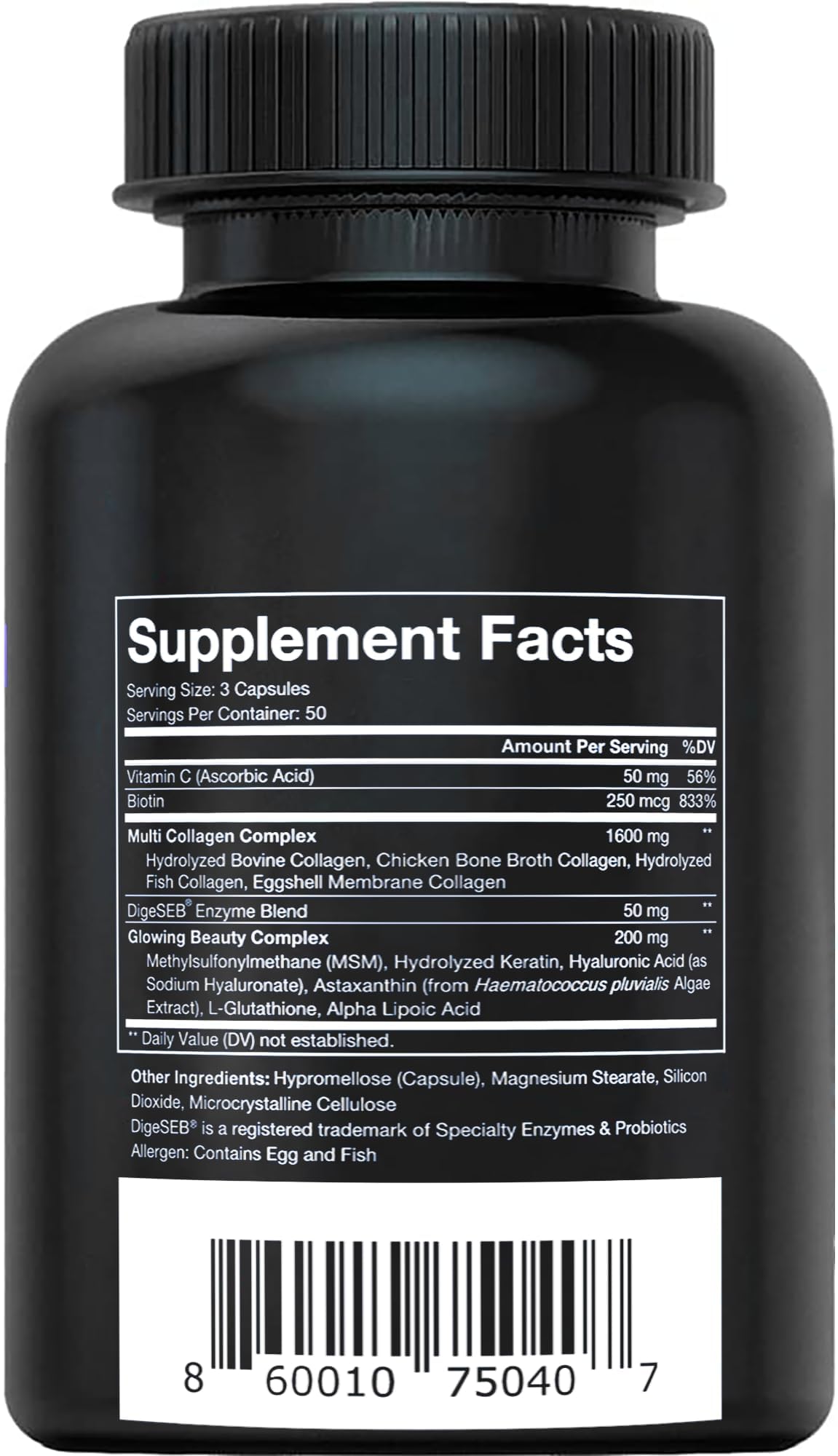 Daily-use capsules for beauty and wellness