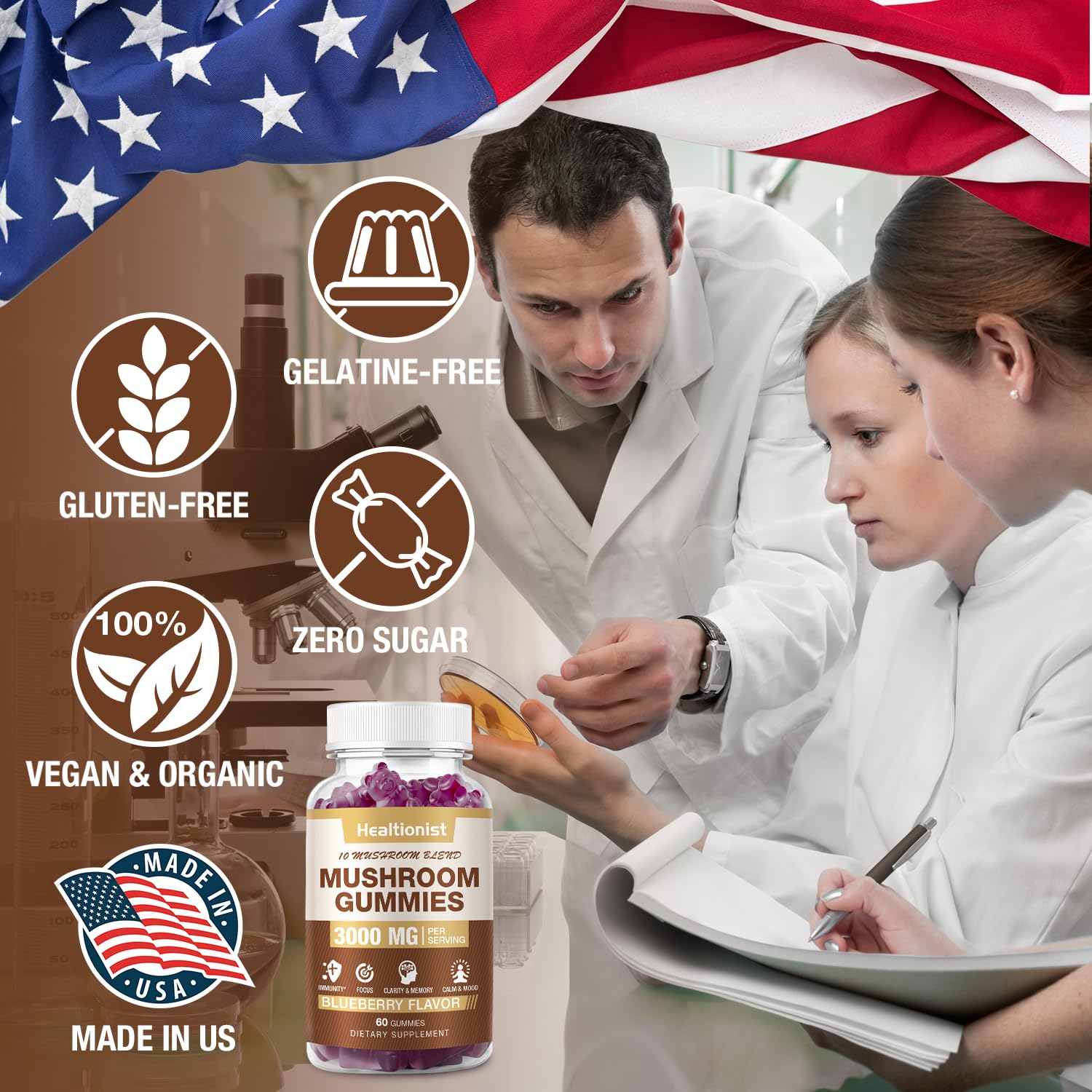 Gummies suitable for adults, men and women