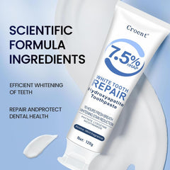 Daily-use hydroxyapatite toothpaste in tube