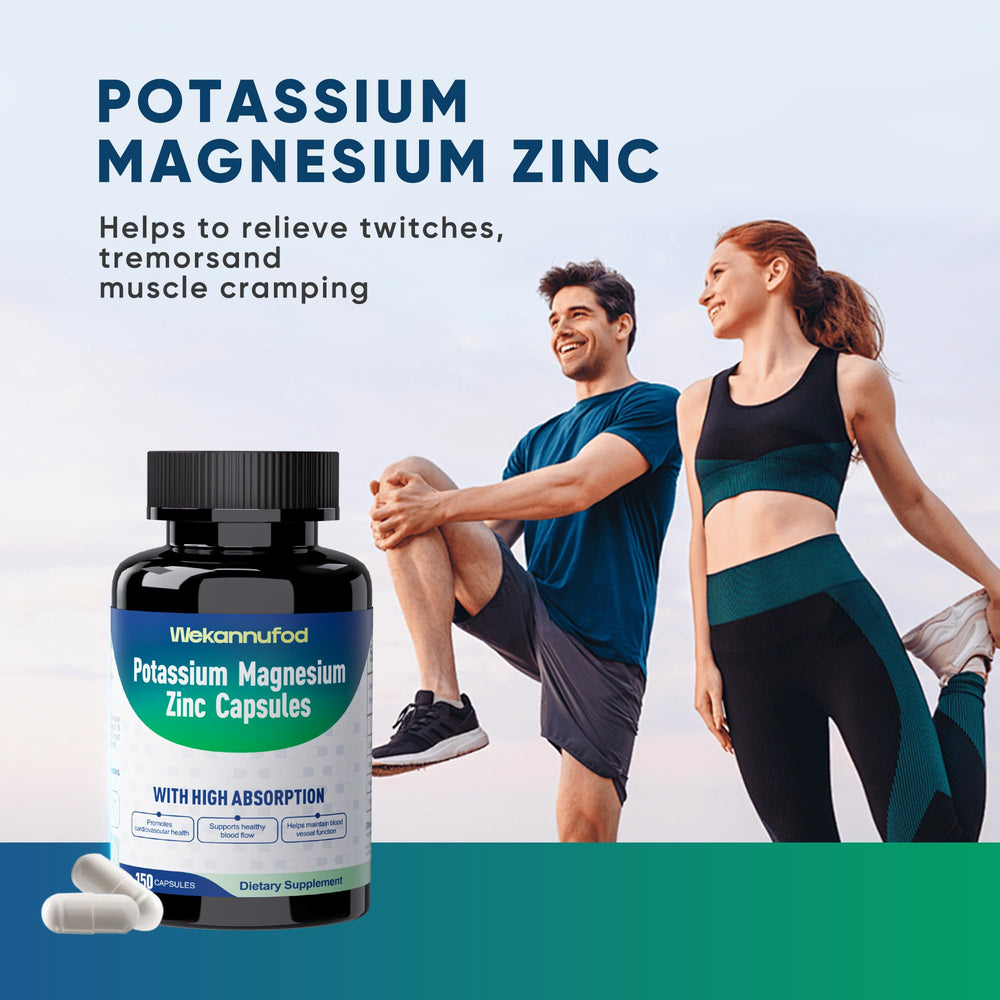 Lifestyle scene with Potassium Magnesium Supplement in daily routine