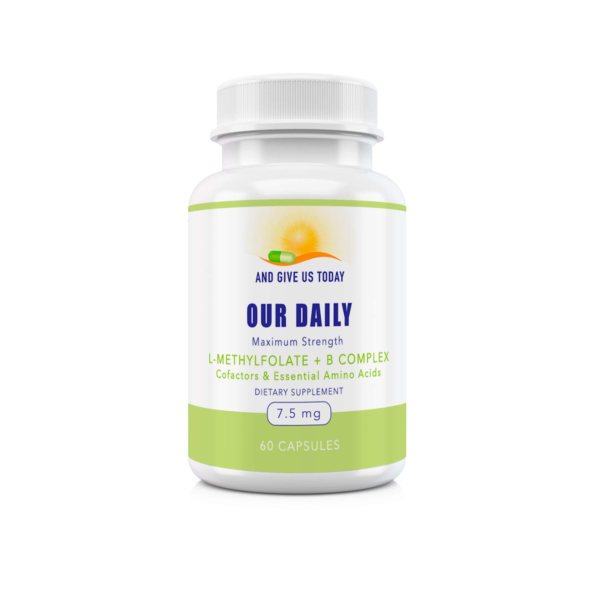 Energy and mood support with B complex and glycine