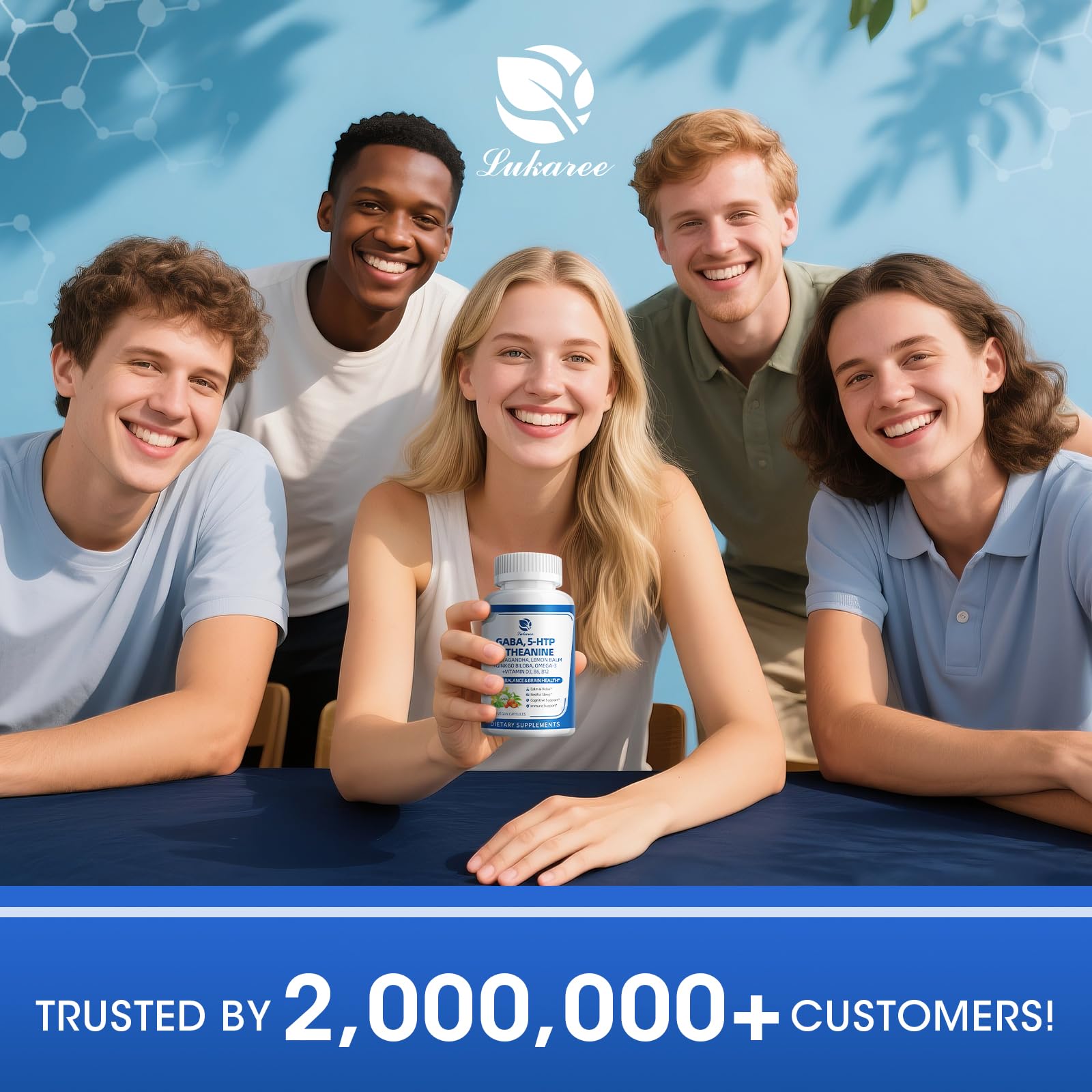 90-count bottle for daily wellbeing and cortisol balance