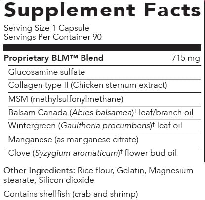 Daily wellness capsules in a pack