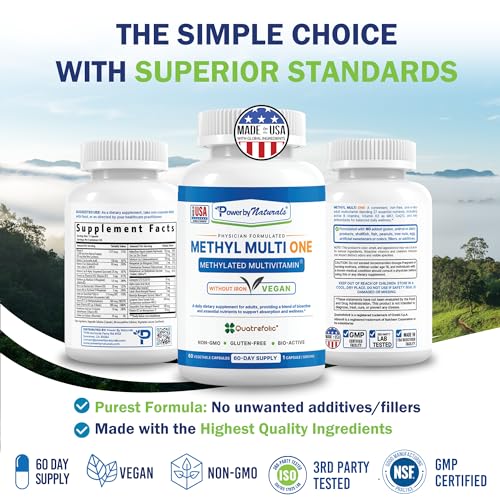 Lifestyle wellness image with daily methyl multi one