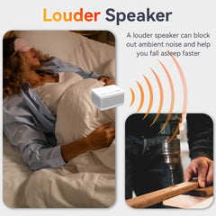 DailyBody Sound Machine compact design suitable for bedside or travel.