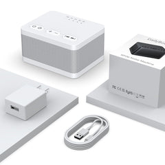 DailyBody Sound Machine with USB-C charging for reliable power on the go.