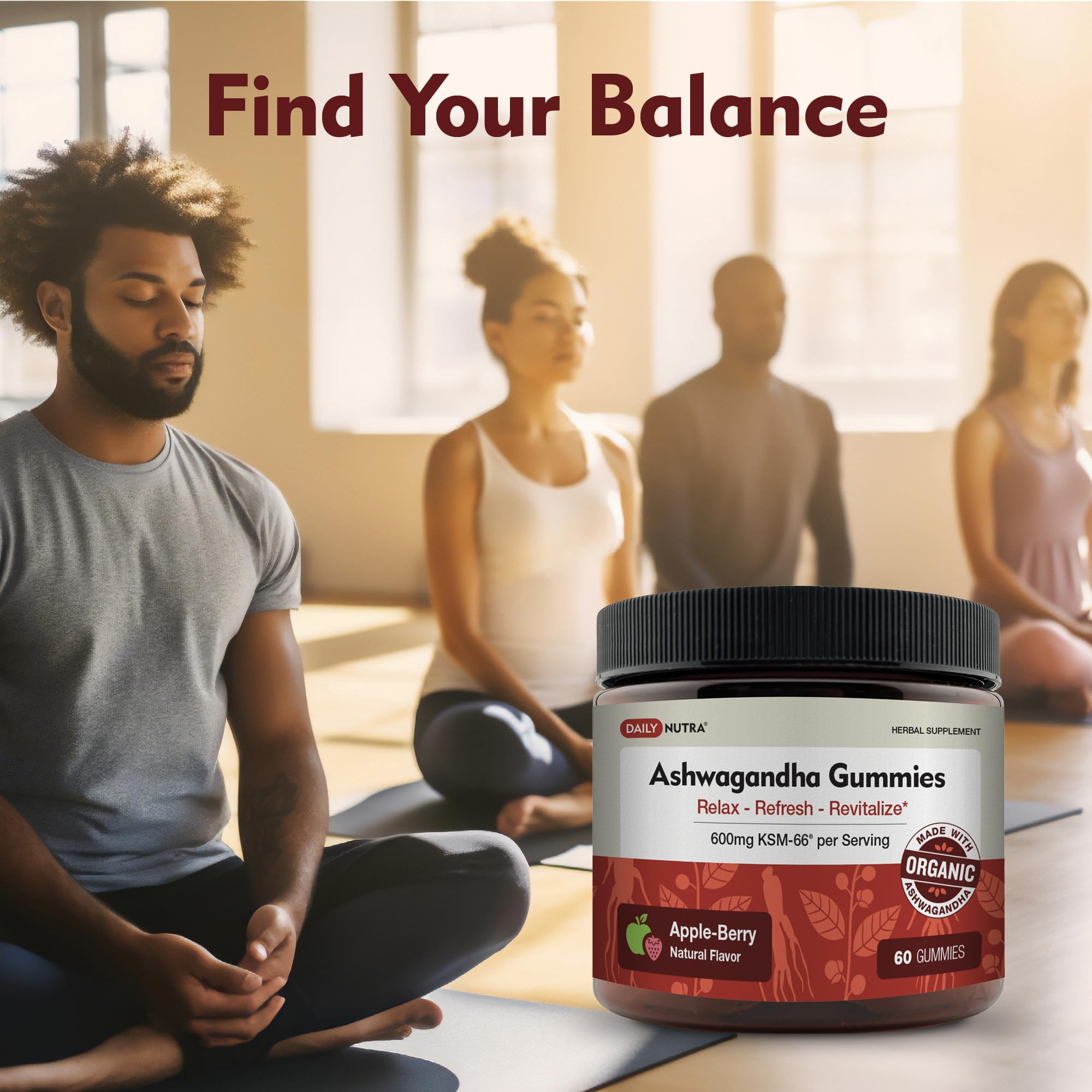 DailyNutra gummies placed with morning essentials for daily routine support