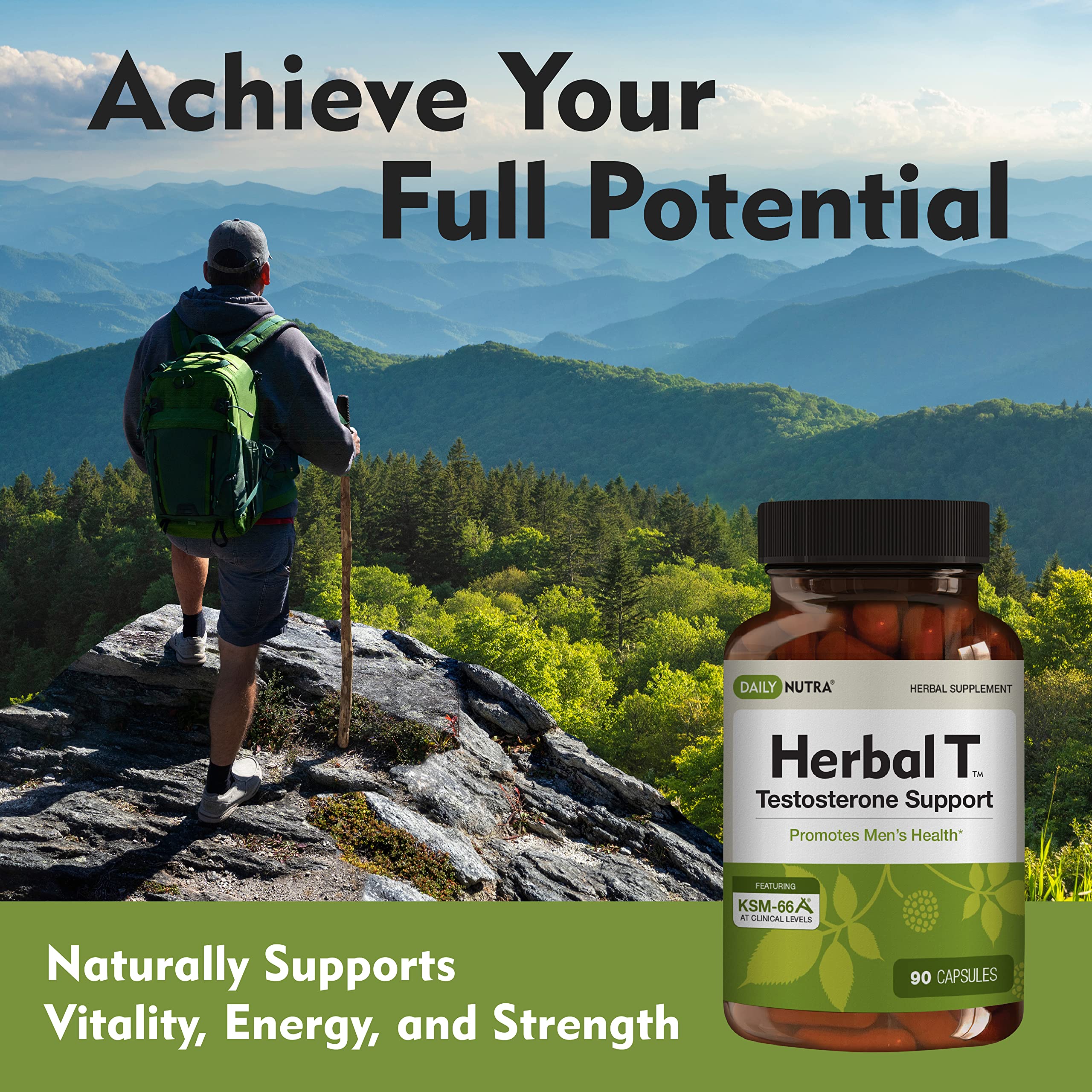 Tribulus terrestris ingredient in DailyNutra Herbal T Men's Health Formula
