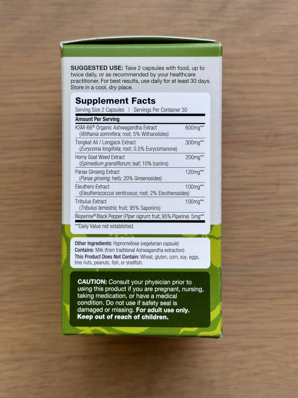 Vitality and healthy aging concept for DailyNutra Herbal T