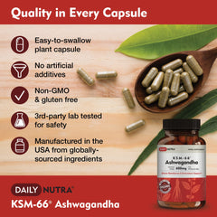 5% Withanolides content emphasized on label