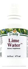 Daily's Lime Water 16 oz bottle – front view