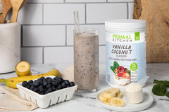 Dairy-free collagen powder suitable for hot or cold drinks