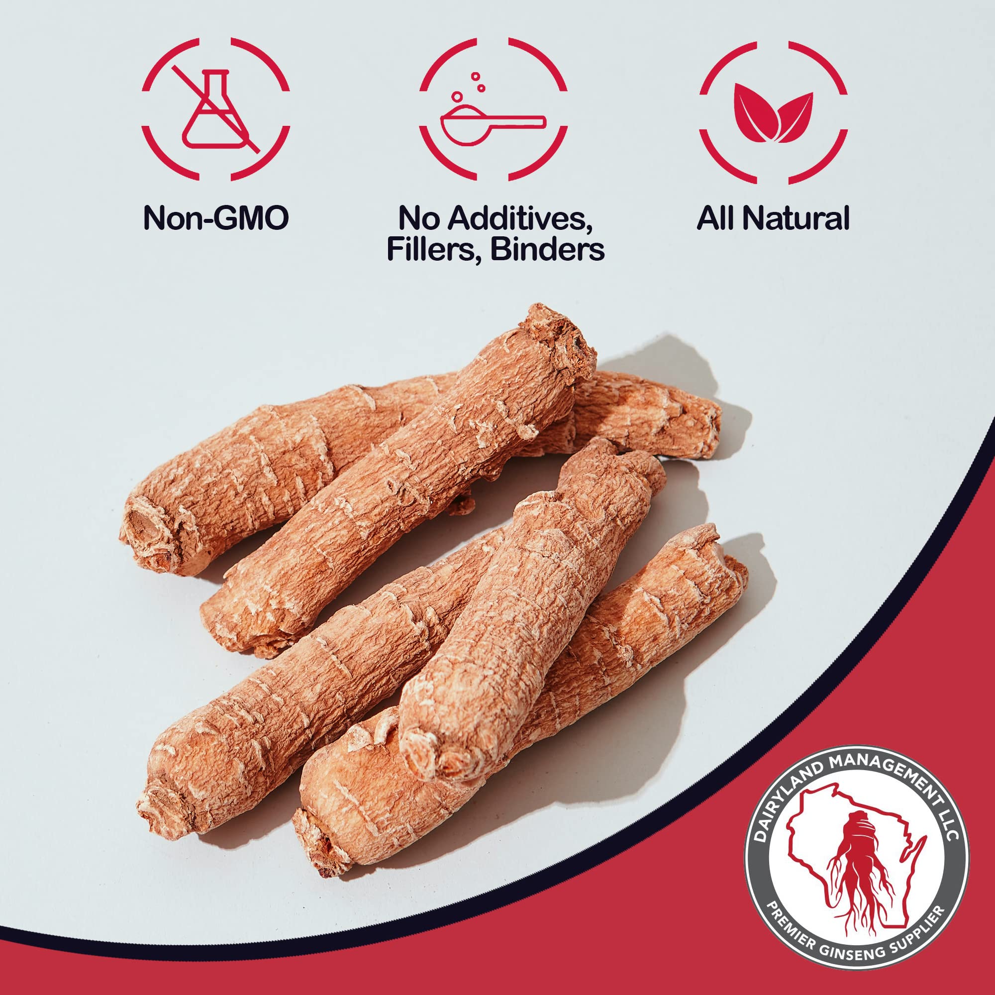 Dairyland Red Ginseng Extract label close-up