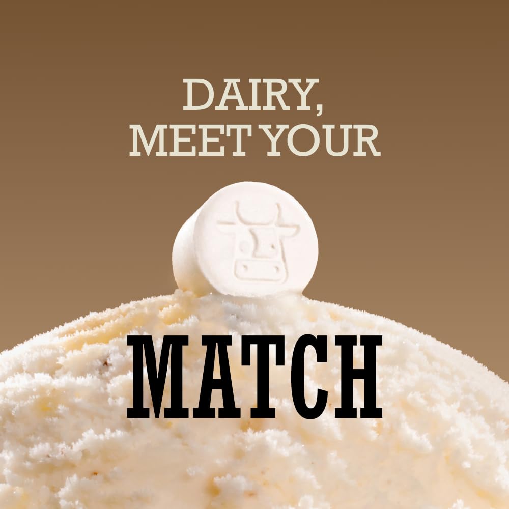 DairyPill being used with a dairy-containing meal
