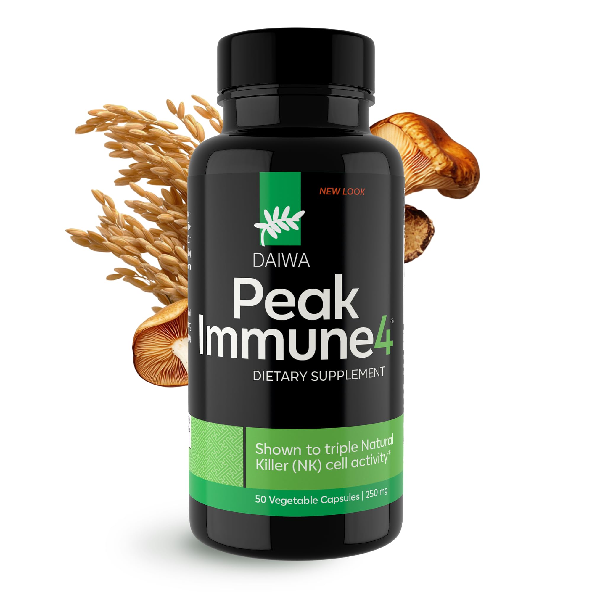 Daiwa PeakImmune4 bottle front view