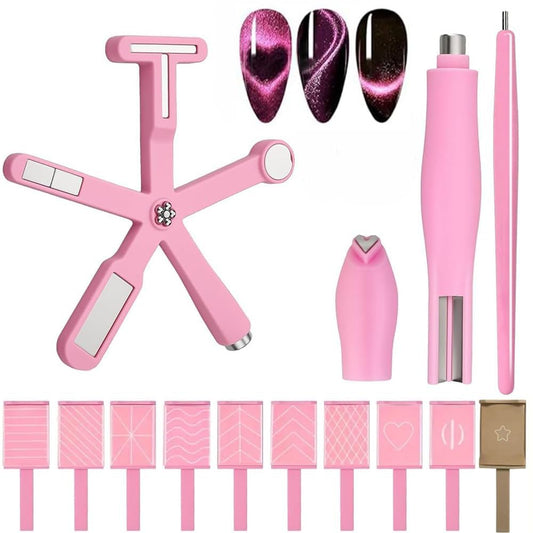 DAIXIANGER cat eye nail magnet pen for precise designs at home