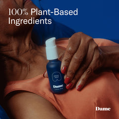 Edible massage oil texture shown on skin