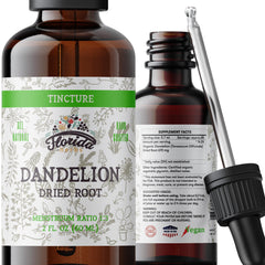 Dandelion Root Tincture bottle 2 oz