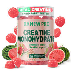 Brand packaging and watermelon-themed design on a clean surface