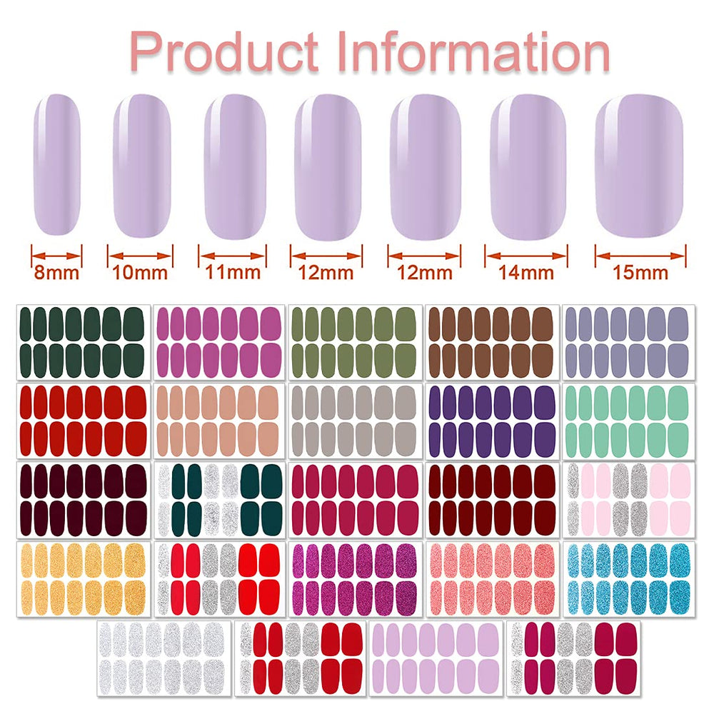 DANNEASY color swatch demonstrates easy adhesion and quick nail color options.