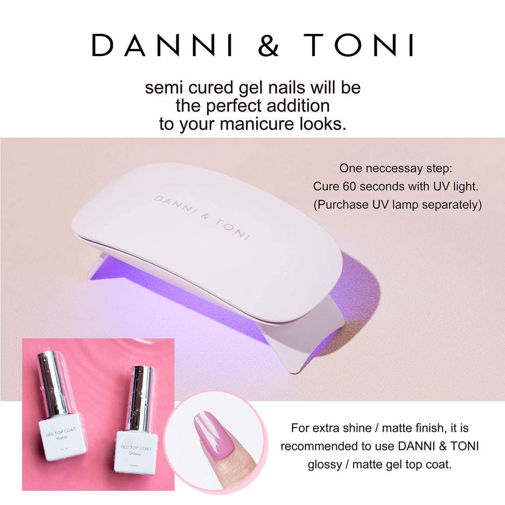DANNI & TONI Gift-set of shimmering nail wraps for her