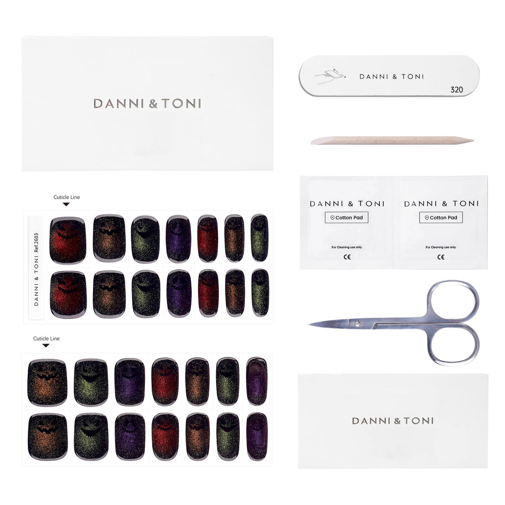 DANNI & TONI home manicure application for salon-like results at home.