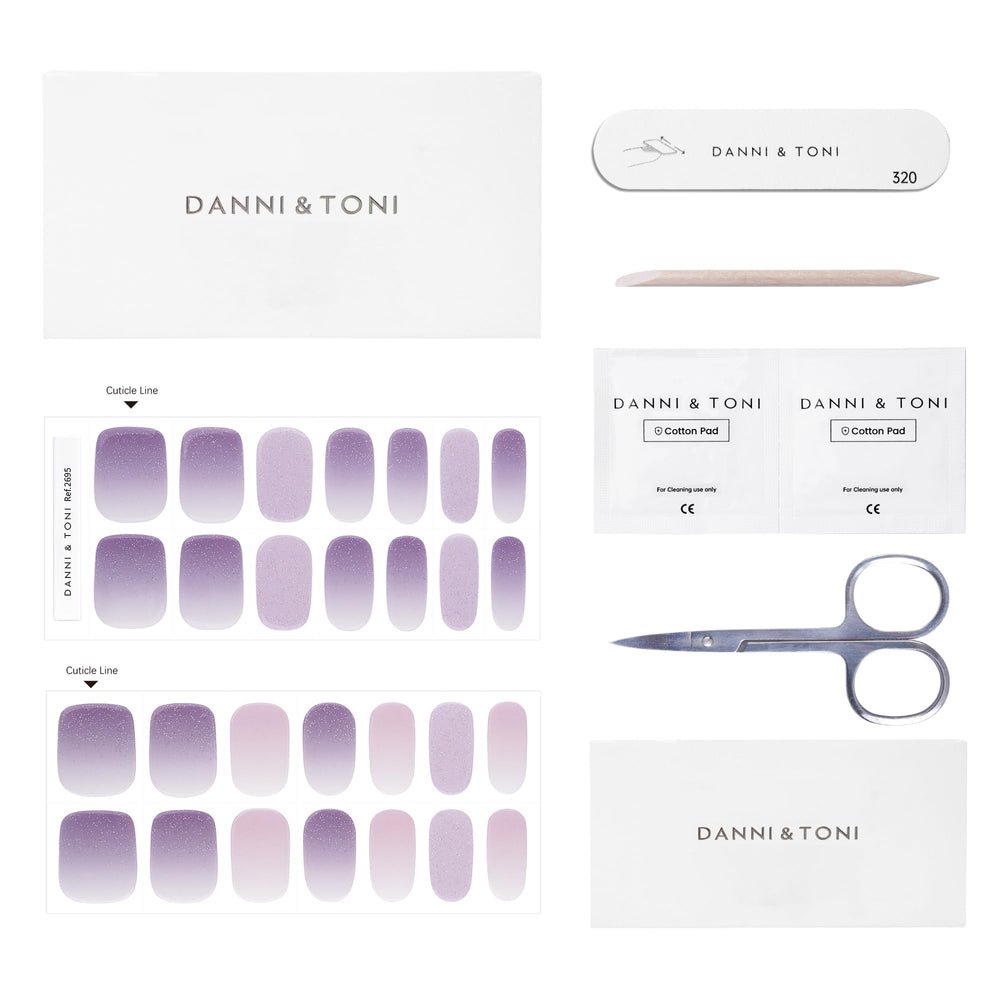 DANNI & TONI Long-lasting gel wraps designed to withstand daily wear