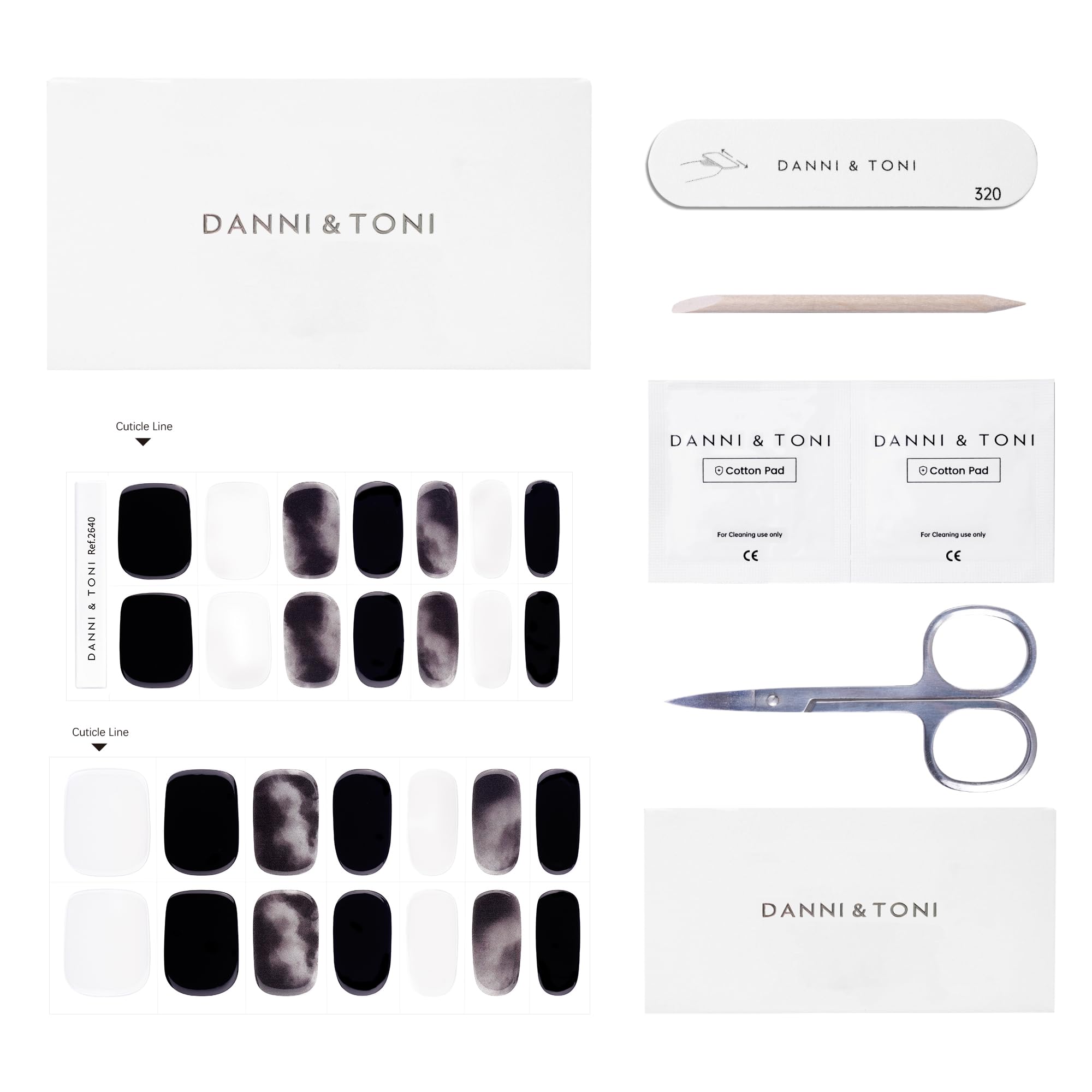 DANNI TONI no drying time with integrated gel finish