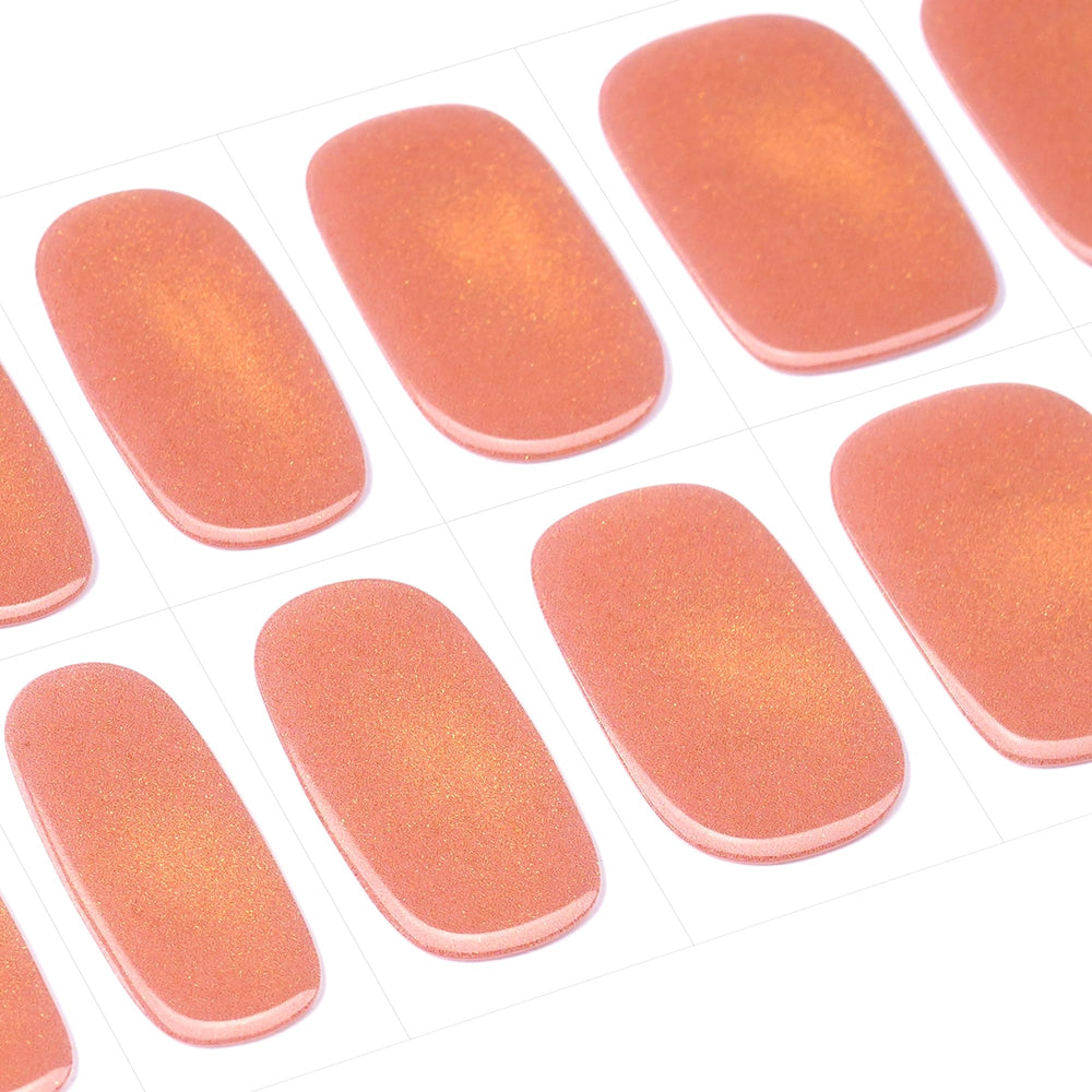 DANNI & TONI Nude Mirage cat-eye wraps require no topcoat
