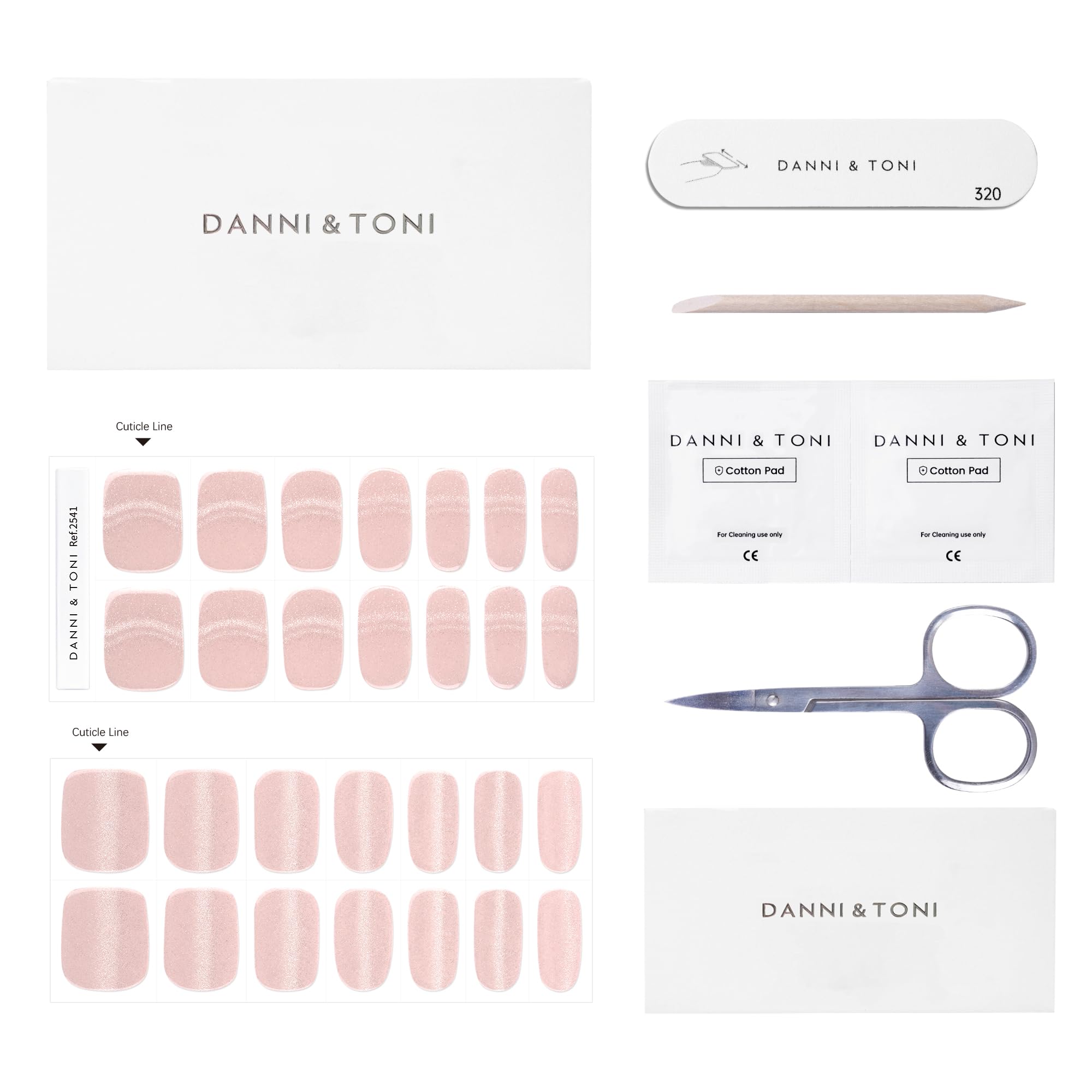 DANNI & TONI budget-friendly salon-grade nails without appointments.