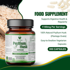 Vegetarian/veggie shells for Danodia Psyllium Husk Capsules