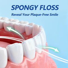 Detachable floss threader designed for braces