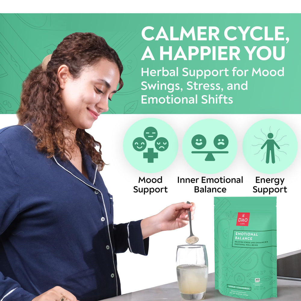 Eight sustainably sourced herbs used in Emotional Balance powder
