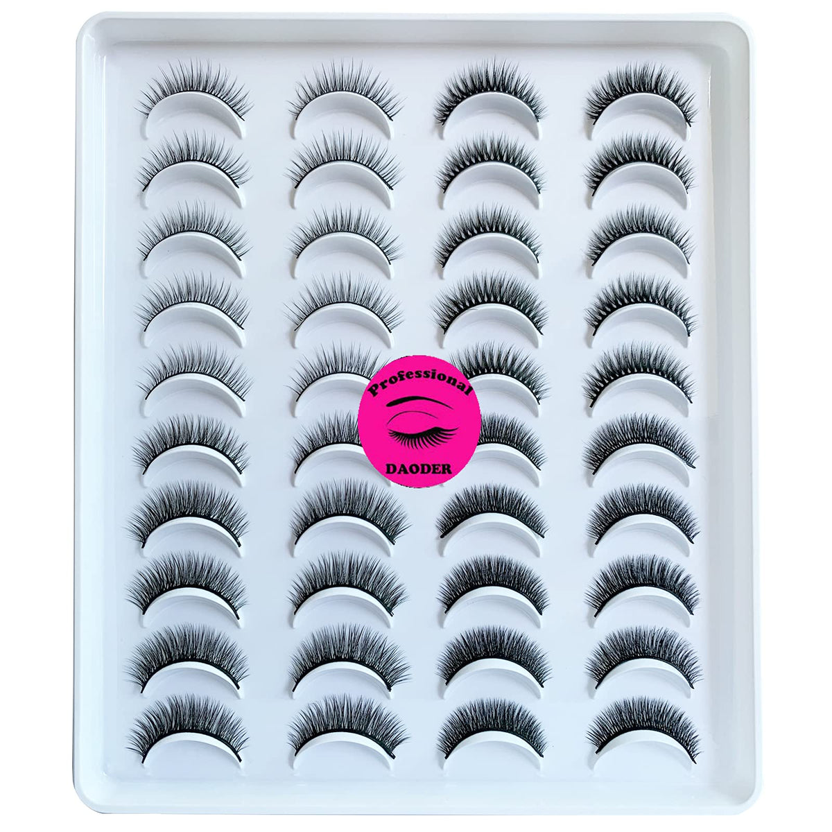 DAODER Lashes Short Eyelashes natural look for daily wear