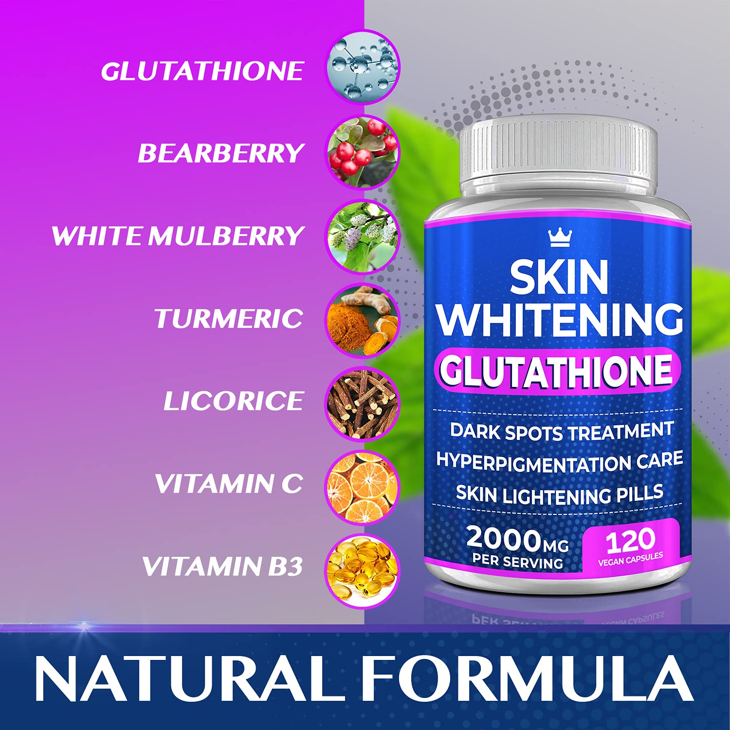 Skin with dark spots, melasma and acne scars