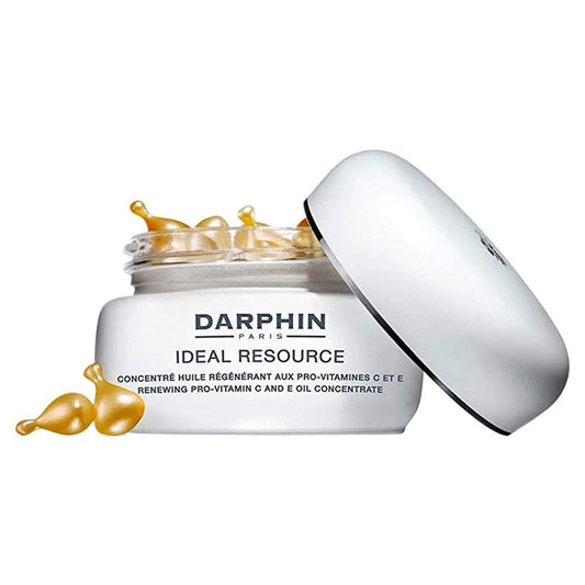 Darphin Ideal Resource Renewing Pro-Vitamin C & E Oil Concentrate Capsules bottle