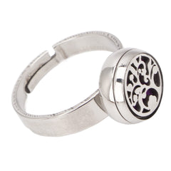 DAUERHAFT Aromatherapy finger ring closeup showing elegant design and diffusion potential