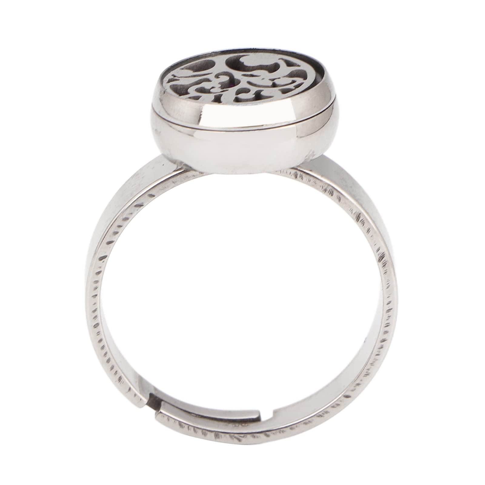 DAUERHAFT ring stainless steel finish emphasizing durability and skin-friendly material