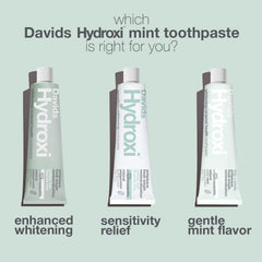 ADA safe whitening and anti-plaque features